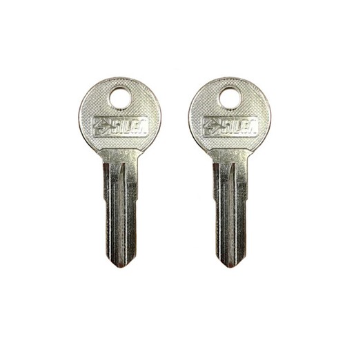 Halfords roof box key cut - key,