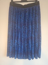 Lipsy Leopard Print Satin Midi