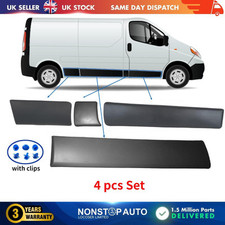 DOOR PANEL MOULDING TRIM SET RIGHT SIDE For RENAULT Trafic MK2 VAUXHALL Vivaro A