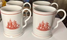 Wedgwood Flying Cloud Rust Tankard Red Jacket 1853 Georgetown Collection England