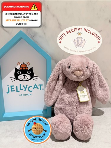 Rare jellycat bashful luxe - jellycat,