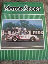 MOTOR SPORT JUN 1976 MG MIDGET