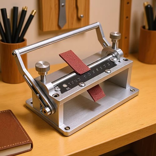 Manual leather thinning - manual,