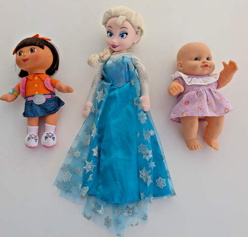 Dolls small job lot fisher - small,