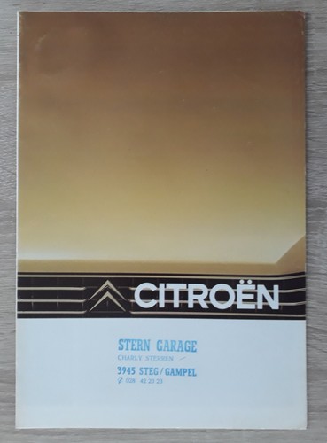 Citroen range brochure 1982 - range,