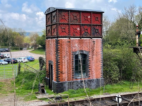 Water tower model railway - tower..,