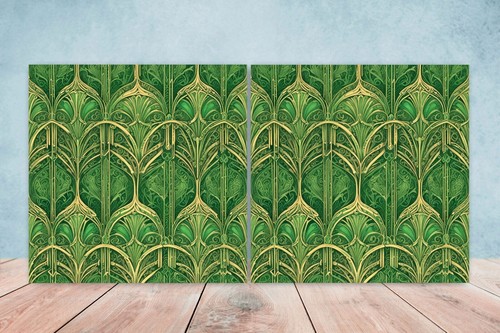 Art deco design ceramic tiles - deco,