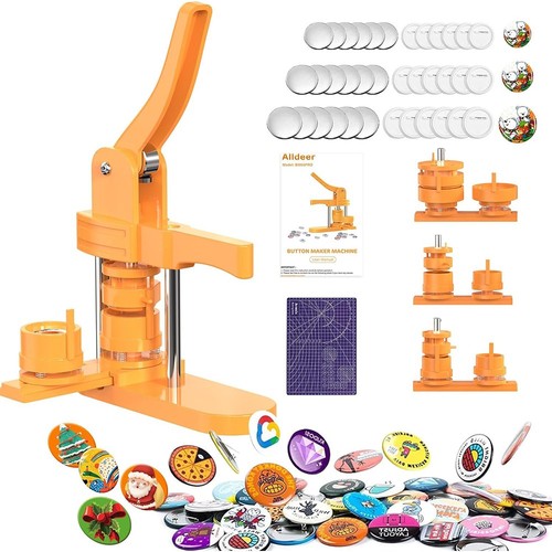 Badges pin button maker - pin,