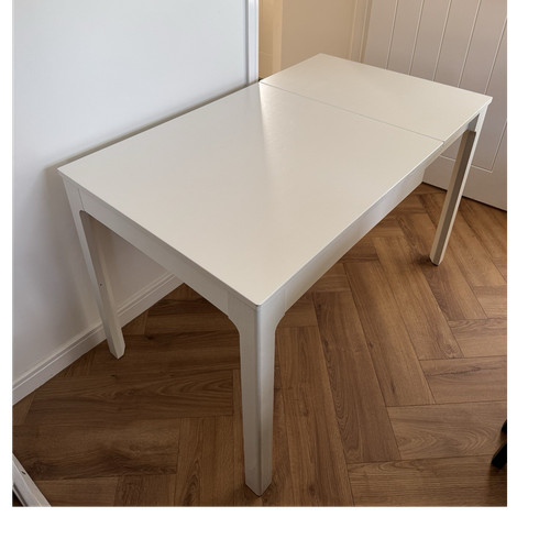 White ikea dining table - white, &