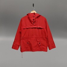 Vintage Red Smock Anorak