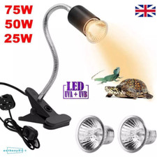UVB+UVA Reptile Light Bulb UV Heat Lamp  Tortoise Turtle Calcium Supplement