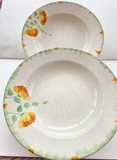 1930s Swinnertons Hampton Ivory Soup Bowls x 2 In Great Used Condition