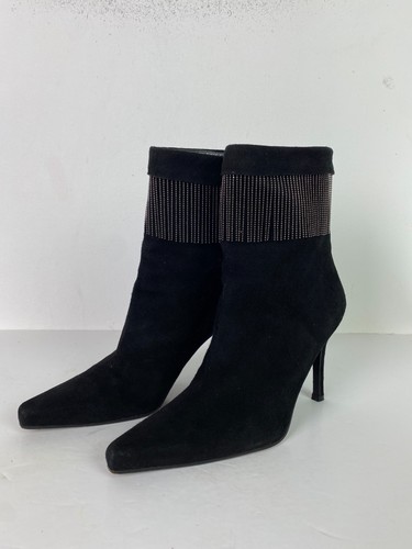 Stuart weitzman black suede - stuart,