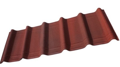 Onduvilla red tile effect - red,