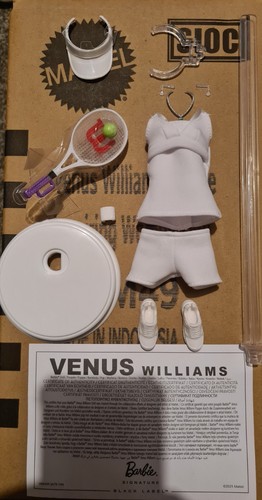 Black label venus williams - label,
