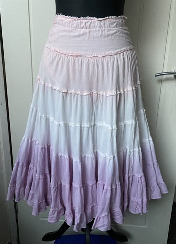 Flared full midi skirt age - skirt,