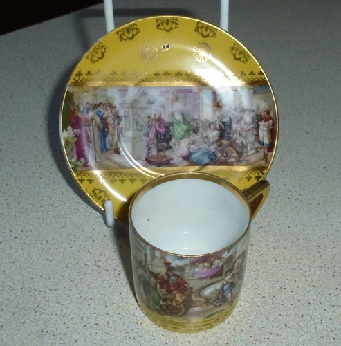 China coffee can and - , saucer