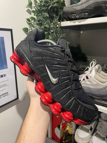 Nike shox black - shox, black/university