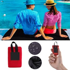 Portable Mini Picnic Beach Mat Pocket Folding Camping Blanket Outdoor Waterproof