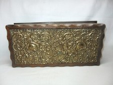 Ornate Vintage Brass Inlaid