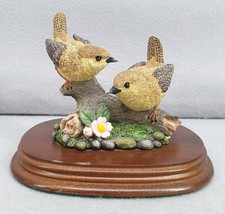 Leonardo Collection Nature Studies 'Wren' Figurine Vintage 1994 Retro 90s Prop 