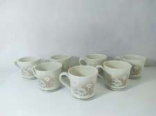 set x7 Tea Cups Royal Doulton