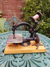 A ANTIQUE WILLCOX & GIBBS NEW YORK EARLY 1800's SEWING MACHINE GOOD CONDITION