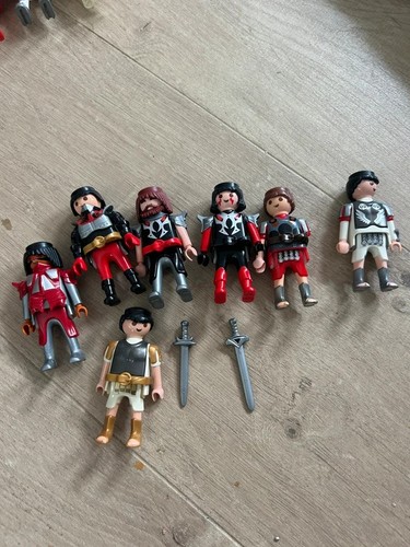Playmobil red and black