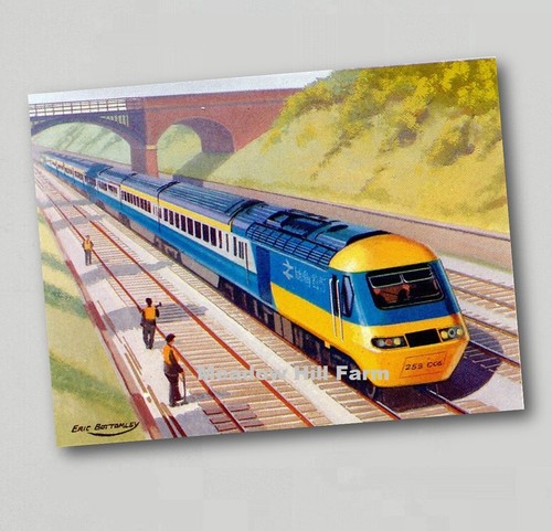 Sticker intercity 125 hst - br,