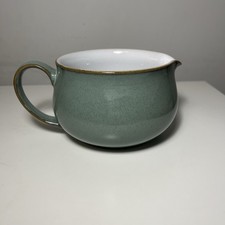 Denby Regency Green, Gravy Boat, Custard Jug, Stoneware, Preowned, VGC
