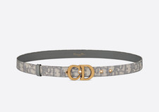Dior - Saddle Belt - Grey