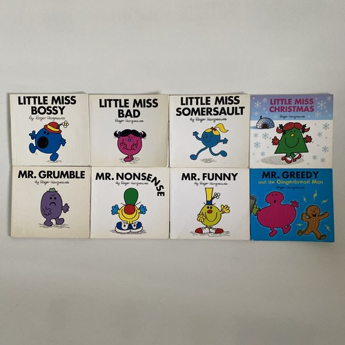 Men and little miss books - men,
