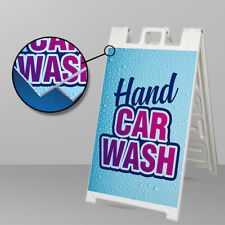 Hand Car Wash Custom A Frame