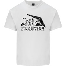 Hang Gliding Evolution Funny Hang Glider Mens Light Cotton T-Shirt