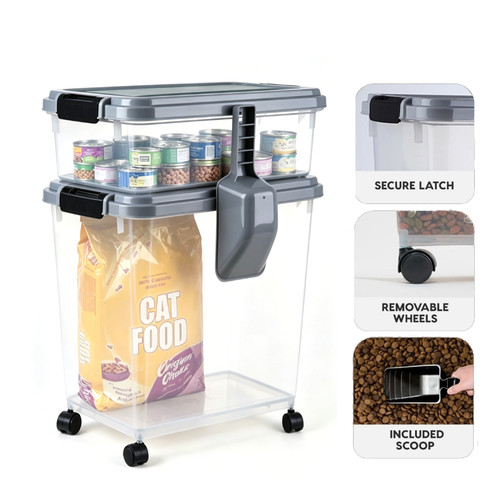 3pc airtight pet food - 3pc,