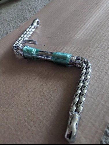 Chrome quadruple twisted - chrome,