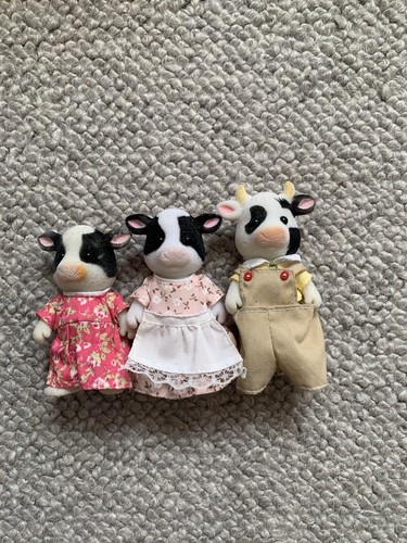 Sylvanian families cow family - families,
