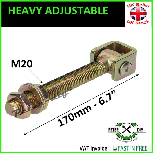 Gate hinge heavy - hinge, m20