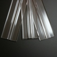 Low Profile Flex Hinges, Flexible Hinges, Plexiglass,Transparent 50mm - 500mm
