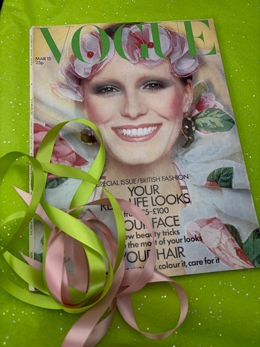 Vogue magazine 1972 march - vogue,