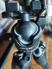 manfrotto 732cy  carbon fibre 4x tripod fitted with a new  Arctise allhead