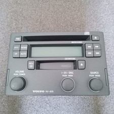 VOLVO V40/S40 MK1 HEAD UNIT,CD/CASSETTE PLAYER,RADIO & CODE. HU-605. 30887084.