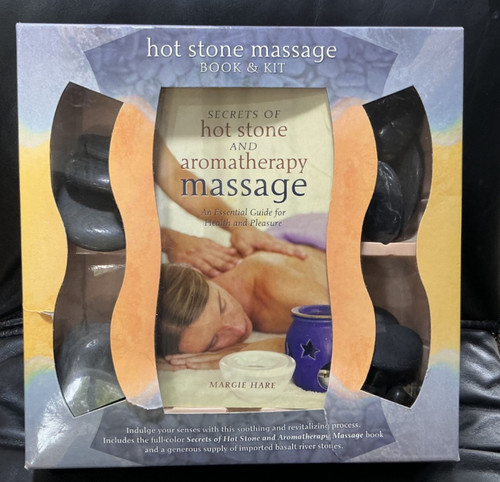 Hot stone massage book kit - massage,