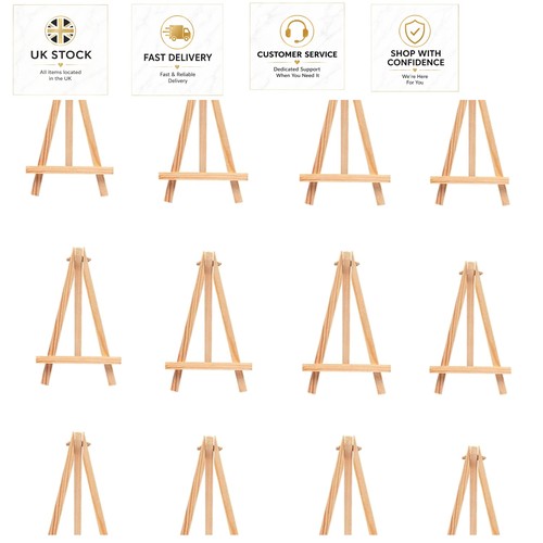 12pcs mini wooden tabletop - 12pcs,