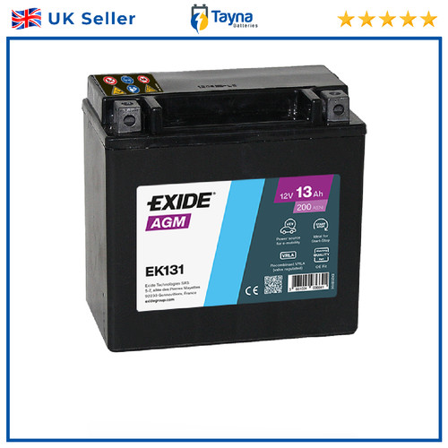 Exide ek131 agm car - exide,