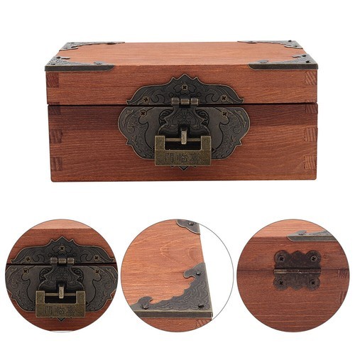 Vintage wooden storage - wooden, box