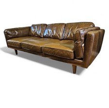 vintage Danish design leather