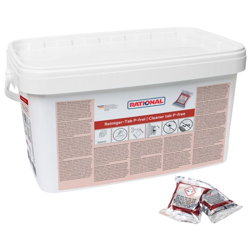 Rational cleaning tablets - cleaning, red