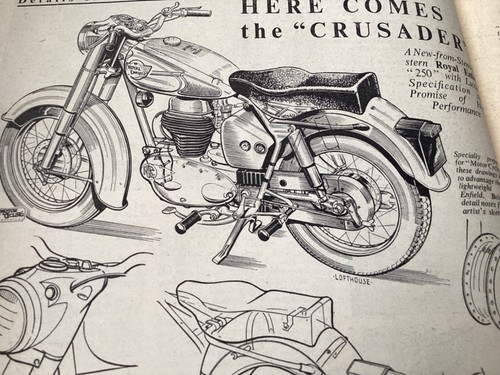Royal enfield crusader - crusader, genuine