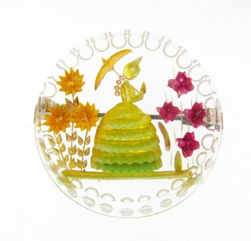 Vintage reverse carved - reverse,